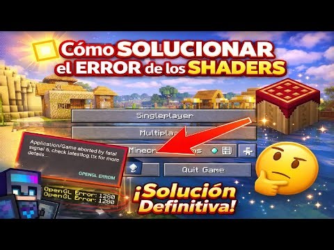 Cómo Instalar Shaders en Android SIN Errores | Minecraft Java - PojavLauncher ✨🌅
