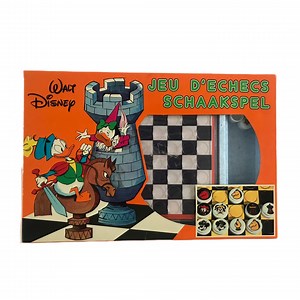 Vintage Walt Disney Chess Set - Vintage Chess Set - 60's Chess Set - Disney Characters - Walt Disney Collection - Unique Chess Set - Etsy
