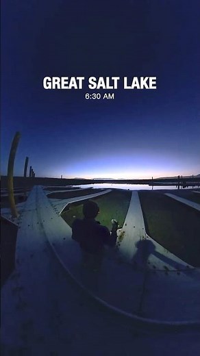 Explore Great Salt Lake #utah #greatsaltlake #climatechange #running