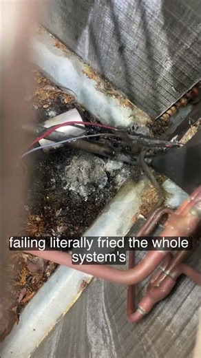 Ac not working, find capacitor ￼ blowout and ground compressor