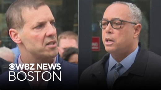 Suffolk DA, Boston Police Patrolmen's Union president speak about officer's arrest
