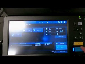 Scanning to your Share Folder-Toshiba Printer