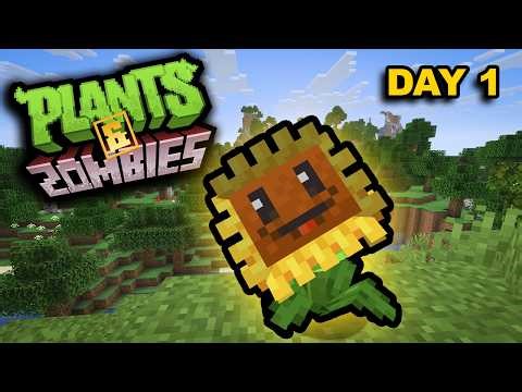 This Plants vs Zombies Minecraft Mod is Actually Perfect