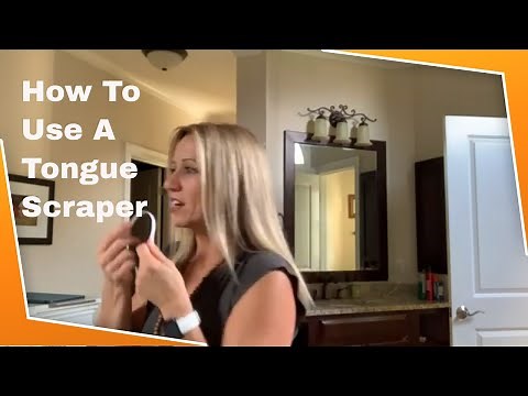 How To Use a Tongue Scraper/ How to Clean Your Tongue