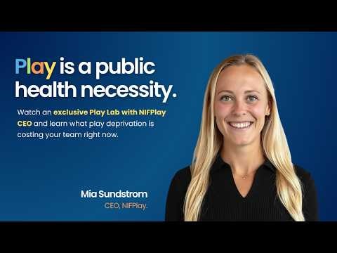 Play Lab: Play is a Public Health Necessity
