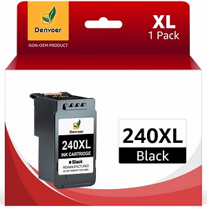 240XL Black Ink Cartridges Compatible for Canon PG 240 XL Black Ink for Printer MG3620 MG3600 MG3520 ( 1 Black)