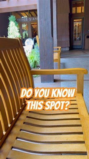 Do you know this Disney bench?