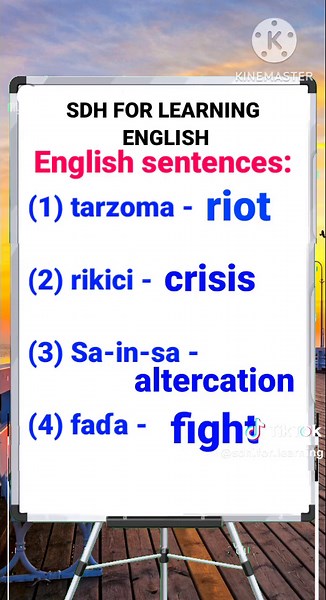 SDH FOR LEARNING ENGLISH on TikTok