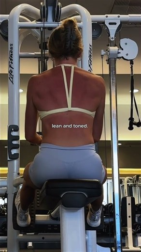 how i took my back from skinny but puffy to lean and toned