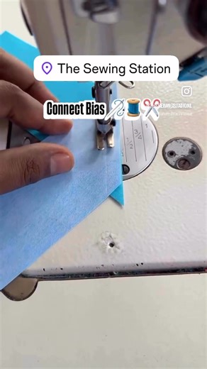 1.1K views · 16 reactions | Connecting Bias ✂️瑱淋﫶 #sewsewsew #fyp #thesewingstation1 #letssew2gether #craft | The Sewing Station | Facebook