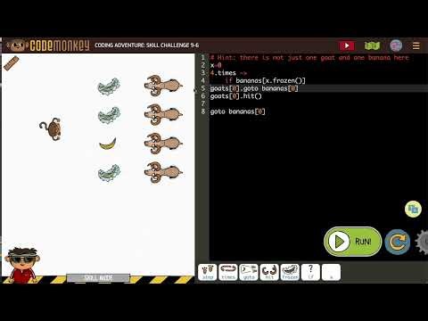 CodeMonkey Skill Mode 9-6