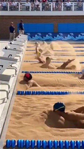 6 Athletes Dive Into Mud & Swim | Extreme Mud Challenge #mudchallenge #extreme #sports