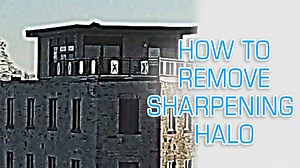 How to Remove Sharpening Halo Artifacts - The Video Pro Guys