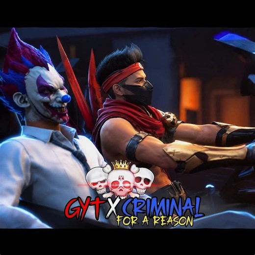 GYT×CRIMINAL☠️🔥#freefire #foryou #gytgaming28