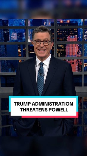 Nothing to worry about, just a direct attack on our independent monetary system, which props up the entire global economy. ❤️ #StephenColbert