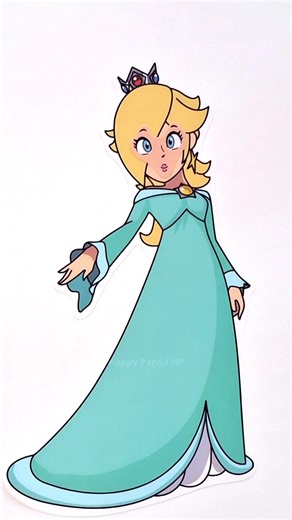 Sticker Game ASMR 🌟Princess Rosalina (Mario Bros) #sticker #diy #asmr