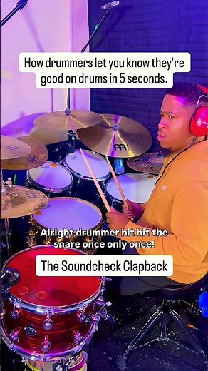 How good drummers flex in 5 seconds #drums #drummer #snare