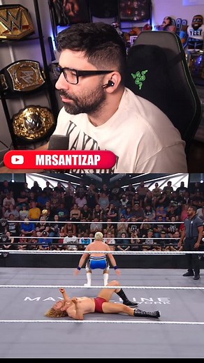 JOE HENDRY VS CHARLIE DEMPSEY ON NXT #prowrestling #mondaynightraw #fridaynightsmackdown #wweraw #wwesmackdown | Santizap