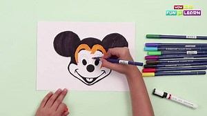 146K views · 2K reactions | Today, on Mickey Mouse day, learn how to draw and paint him in few easy steps ‍. Happy birthday, Mickey ! | Wow Kidz | Facebook