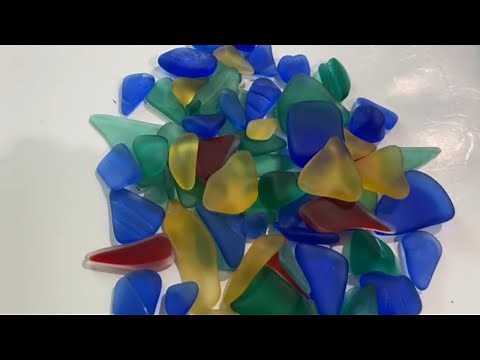 #74 HOW TO MAKE SEA GLASS, (FAUX) SEA GLASS, TUMBLED GLASS, ROCK TUMBLER
