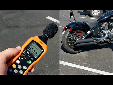 Sound Test! - New Indian Chief Dean Speed Rampage Decibels with and without drop in quiet baffles