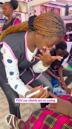 We love you ♥️ #everyone #bestnailspabeautyandbarberinnakuru #mwasbeautyparlournakuru #bestnailspainnakuru #bestnailspainnakuruandbarbershop