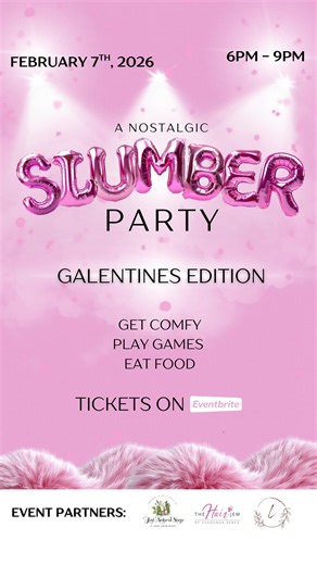 Travel back in time with The Treehouse of RDU 💕 We’re throwing a Nostalgic Slumber Party: Galentine’s Edition, grab your ticket today! ✨ What’s your favorite slumber party memory? Let us know below 👇🏽 February 7th | 6-9PM | Link in Bio 📍 🤍Event Partners Tagged #girlchat #girlsnight #raleigh #durham #galentinesparty @TheHairJem @All Natural Soaps @🌟 Lex 🌟