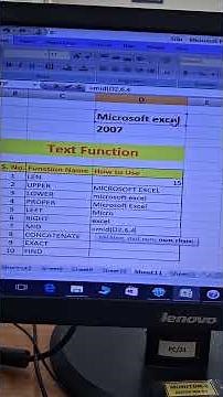 How to use Text Functions in Microsoft Excel | Excel Text Function | Top 10 Text Formula in Excel