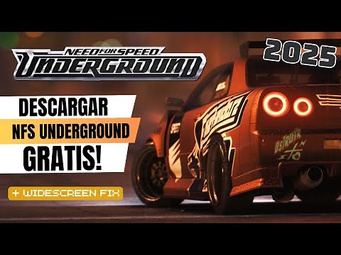 DESCARGAR NEED FOR SPEED UNDERGROUND EN ESPAÑOL (+WIDESCREEN FIX) (2025) - AndyMP_