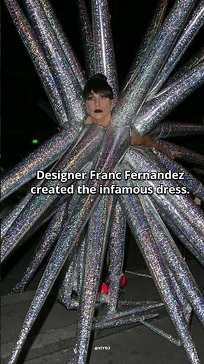Lady Gaga's Dress Was Made From REAL MEAT 😳🥩 #ladygaga