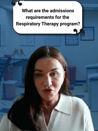 Admissions Insights for Respiratory Therapy Program