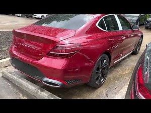 Havana Red: 2023 Genesis G70 3.3T Sport Advanced