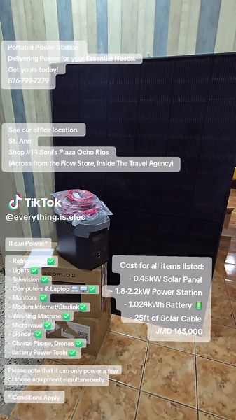 Cost JMD 165,000 Contact 876-799-7279 See our office location: St. Ann Shop #14 Soni's Plaza Ocho Rios (Across from the Flow Store, Inside The Travel Agency)