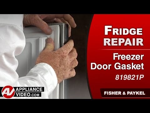 Fisher & Paykel Refrigerator - Frost Build-Up in the Freezer - Freezer Door Gasket Repair