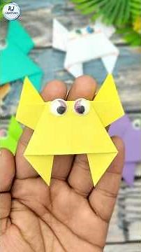 Create a Cute Paper Crab in Minutes! 🦀 | Easy DIY Summer Crafts