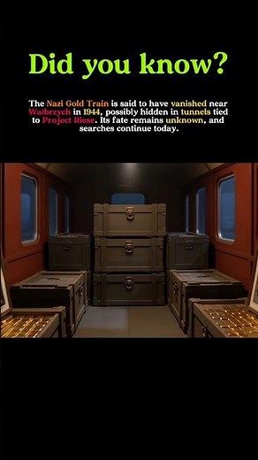 The Nazi Gold Train: Hitler’s Lost Treasure Hidden in Poland?