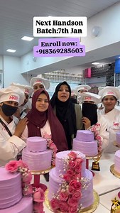 Tier Cake Made By Our Students in Basic to advance Course Offline Handson Batch Starting From 7th Jan Enroll now: 918369285603💕 | Heena Kausar Raad