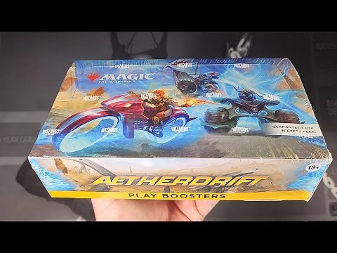 Aetherdrift Play Booster Box HIT OR MISS