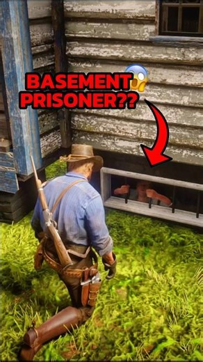 🤯Arthur Saves a Basement Prisoner in RDR2!