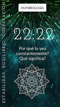 Mirror number 22:22, why do I keep seeing it? What does it mean? #numerology #abundance #2222