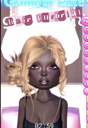 Dti Hair Tutorial for Roblox Players