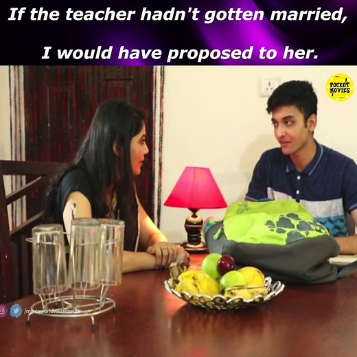 If the teacher hadn't gotten married, I would have proposed to her | Pocket Movies - English