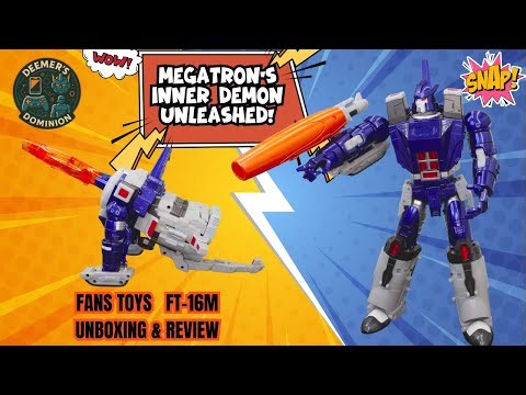 Transformers / Unboxing & Review / Fans Toys FT-16M Sovereign (Metallic) Galvatron