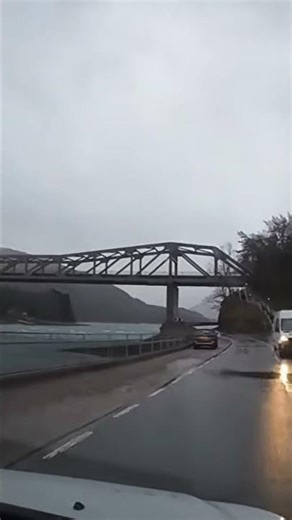 Misty Rainy Drive Toward Connel Bridge | Scottish Scenic ASMR