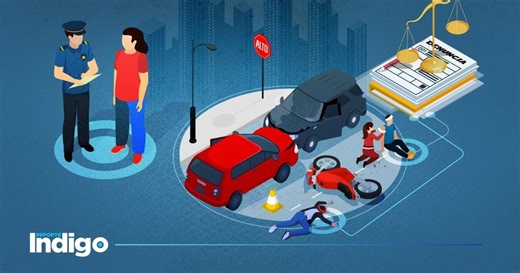 Lesiones por hechos de tránsito se disparan 15 por ciento en CDMX