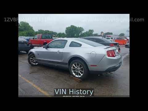 2011 Ford Mustang V6 Premium 2011 1ZVBP8AM1B5111065