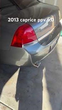Caprice ppv 6.0 muffler delete cold start #automobile #coldstart #ppv #holdencommodore
