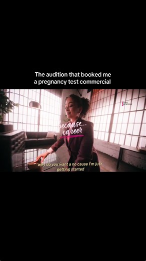 Audition That Booked Me a Pregnancy Test Commercial — Acting Self-Tape Tips