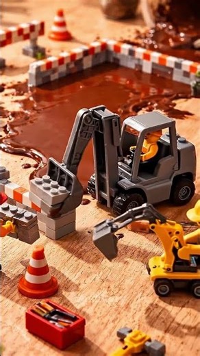 [AI] Miniature Chocolate Spill Cleanup