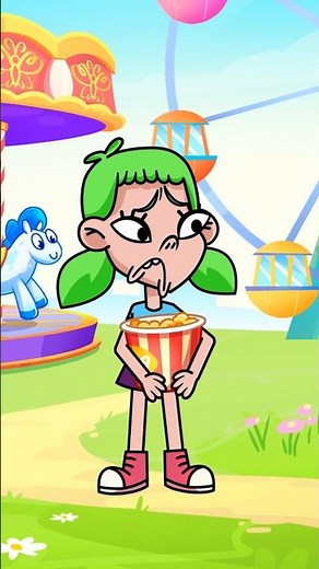 🍿 Sharing Popcorn with Friends | Learn Good Manners | Kids Cartoon